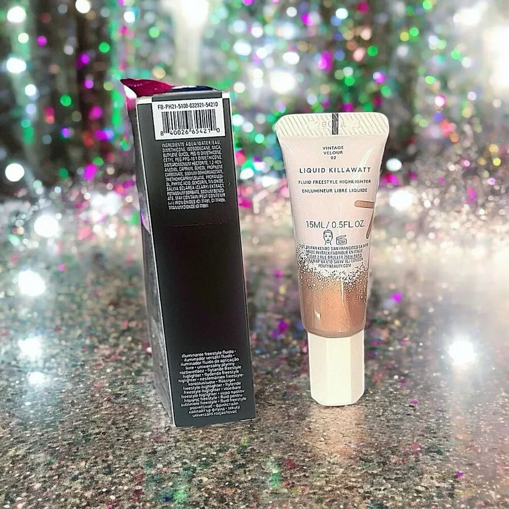FENTY Liquid Killawatt Fluid Freestyle Highlighter Vintage Velour NIB 0.507 oz